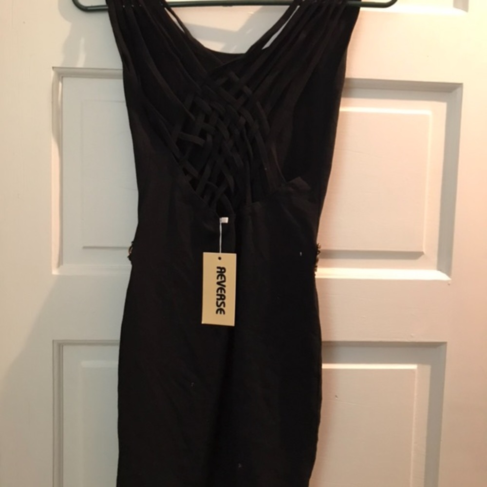 Black Skeleton Hand Bodycon Tank Dress